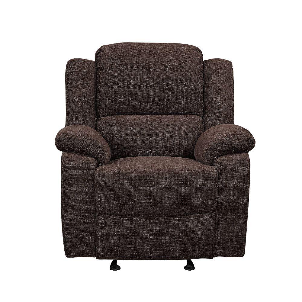 

    
Acme Furniture Madden Glider Reclining Chair Brown 55447
