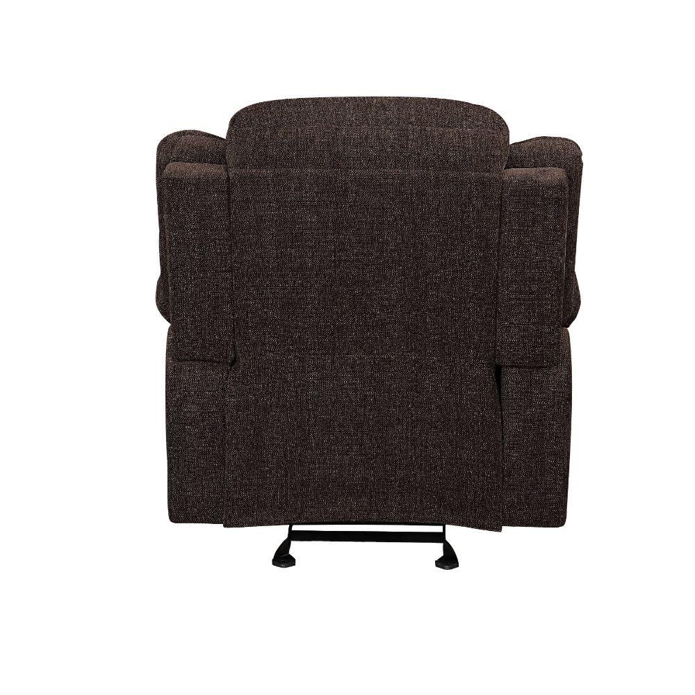 

                    
Acme Furniture Madden Glider Reclining Chair Brown Chenille Purchase 

