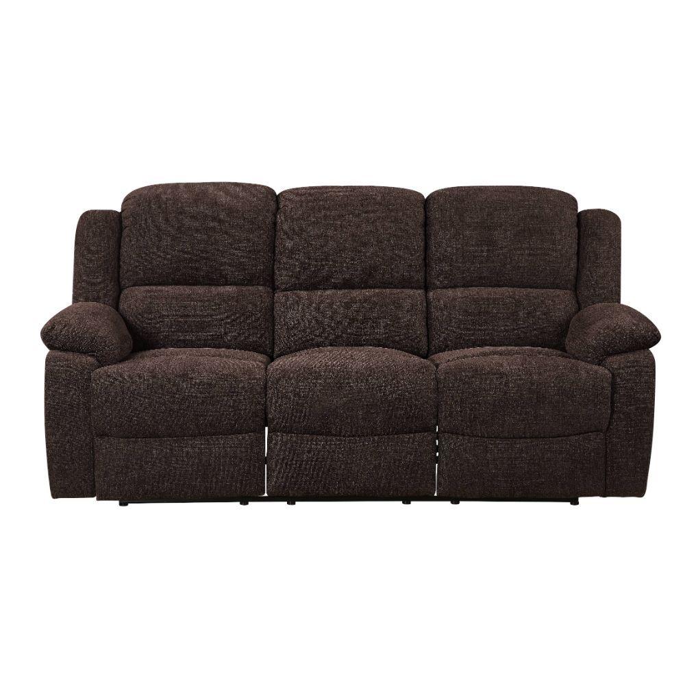 

    
Acme Furniture Madden Motion Sofa Brown 55445
