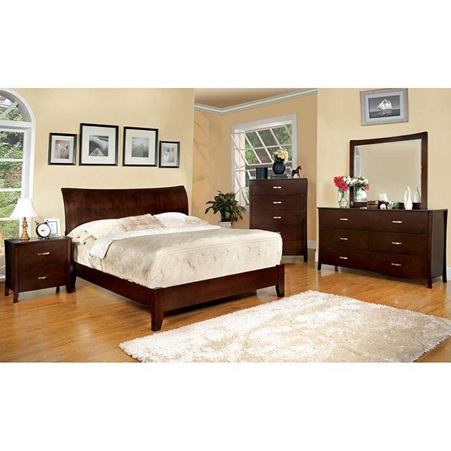

    
Furniture of America Midland California King Panel Bed CM7600-CK Panel Bed Cherry/Brown CM7600-CK
