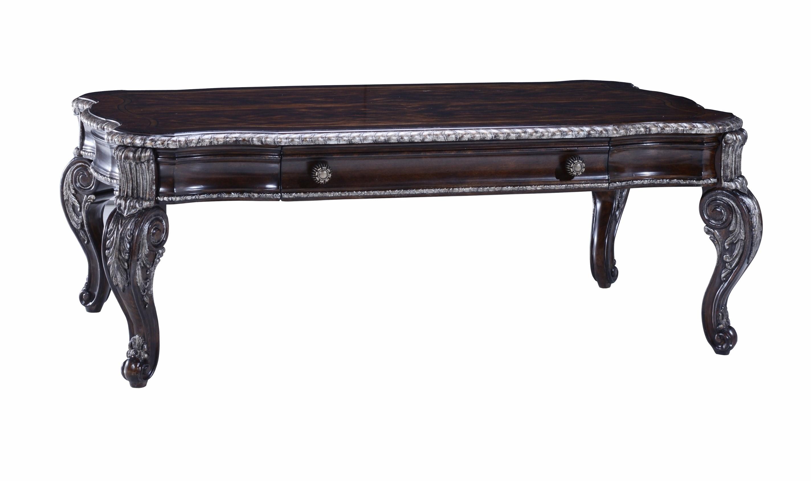 

    
Contemporary Brown Finish Gables Rectangular Cocktail Table A.R.T.
