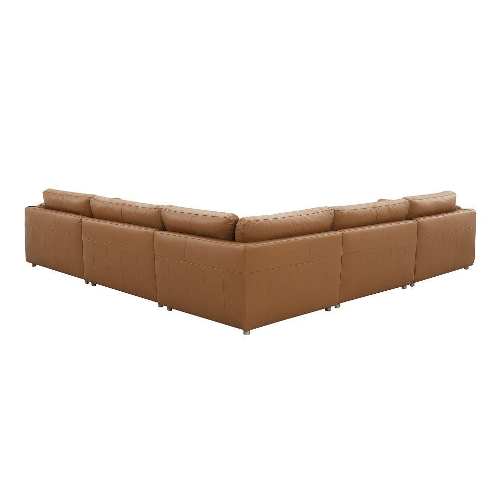 

                    
Acme Furniture Brighton Sectional Sofa LV03370 Sectional Sofa Brown Top grain leather Purchase 
