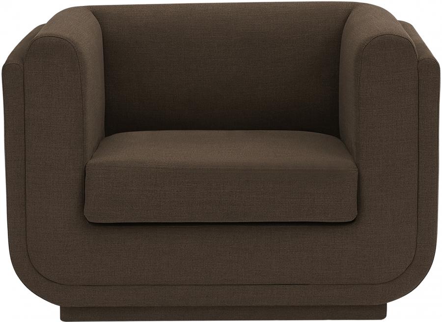 

                    
Meridian Furniture Kimora Chair 151Brown-C Chair Brown Textured Fabric Purchase 
