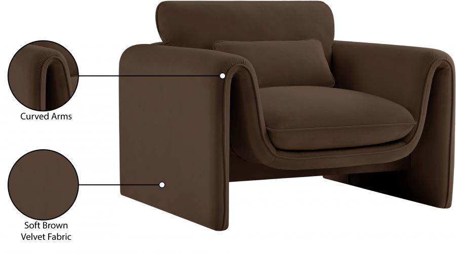 

                    
Buy Contemporary Brown Engineered Wood Chair Meridian Furniture Sloan 199Brown-C
