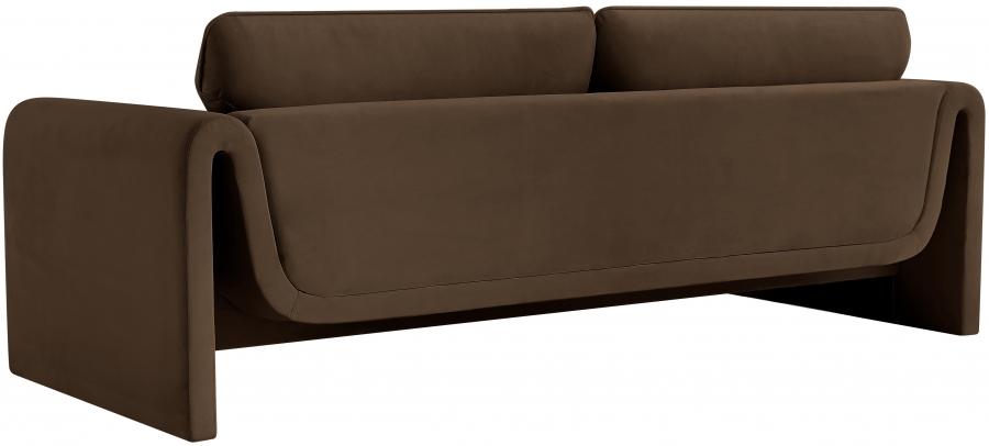 

    
199Brown-S-2PCS Meridian Furniture Living Room Set
