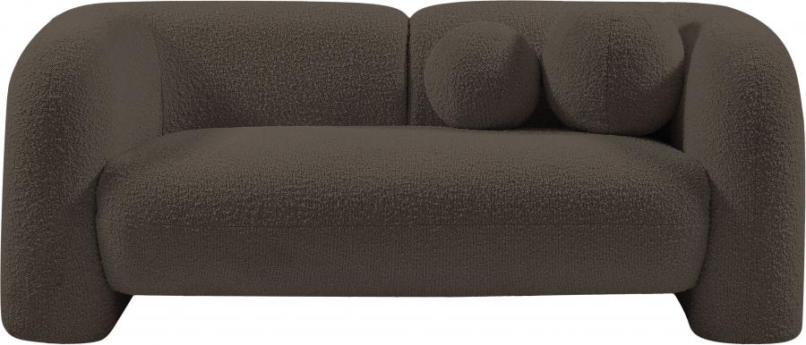 

                    
Meridian Furniture Emory Loveseat 139Brown-L Loveseat Brown Boucle Fabric Purchase 
