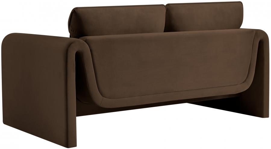 

        
Meridian Furniture Sloan Loveseat 199Brown-L Loveseat Brown Soft Velvet 53651651654989
