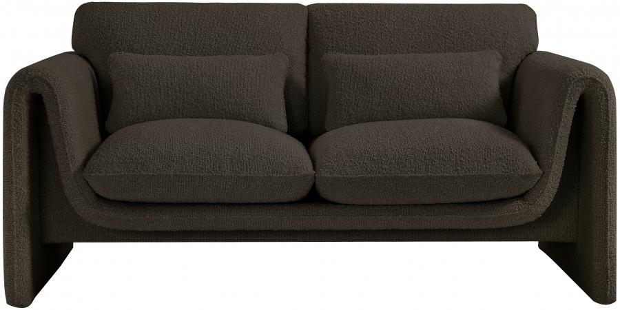 

                    
Meridian Furniture Stylus Loveseat 198Brown-L Loveseat Brown Boucle Fabric Purchase 
