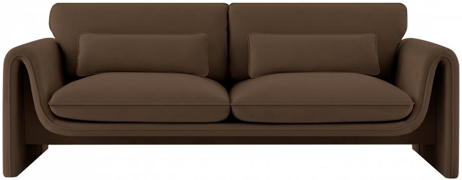 

        
Meridian Furniture Sloan Sofa 199Brown-S Sofa Brown Soft Velvet 53652629898983
