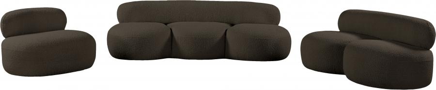 

                    
Buy Contemporary Brown Eucalyptus Wood Loveseat Meridian Furniture Venti 140Brown-L
