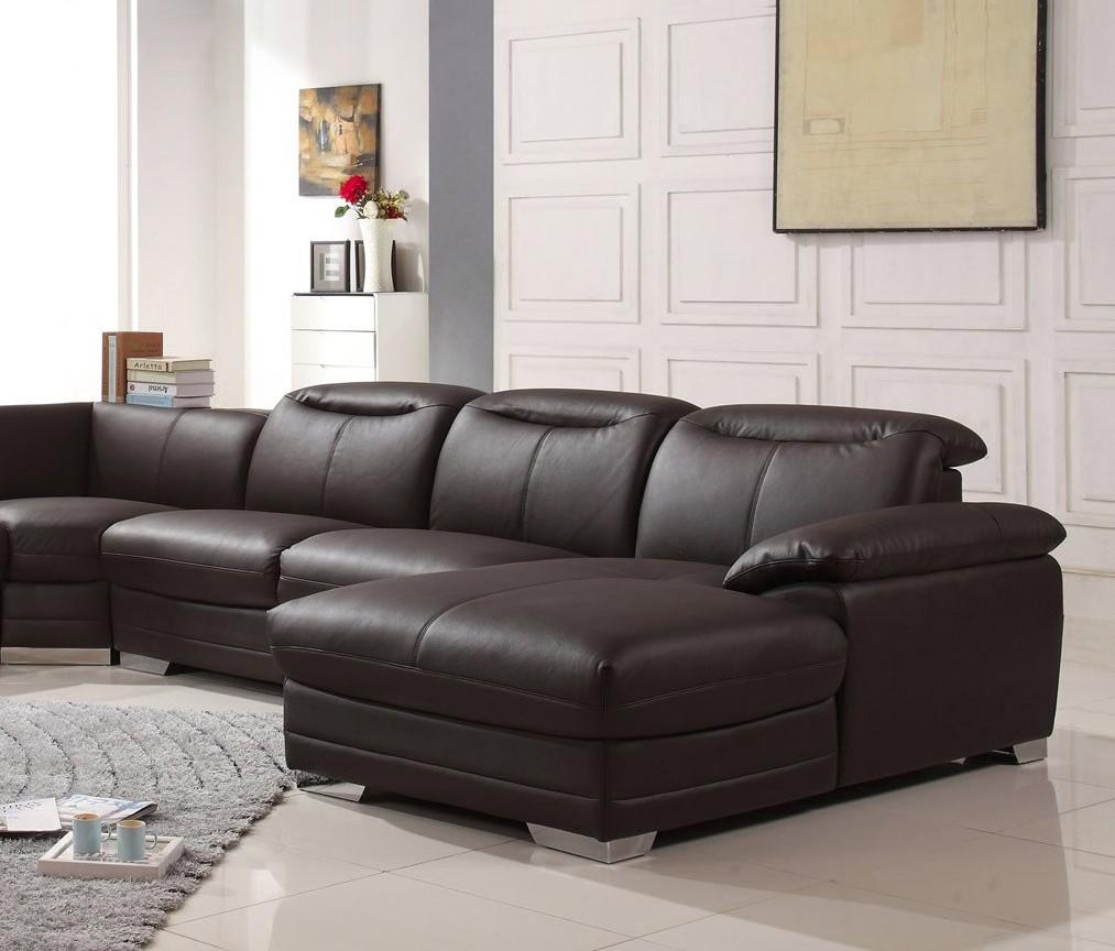 

                    
Global United U2146 Reclining Sectional Brown leather gel Purchase 
