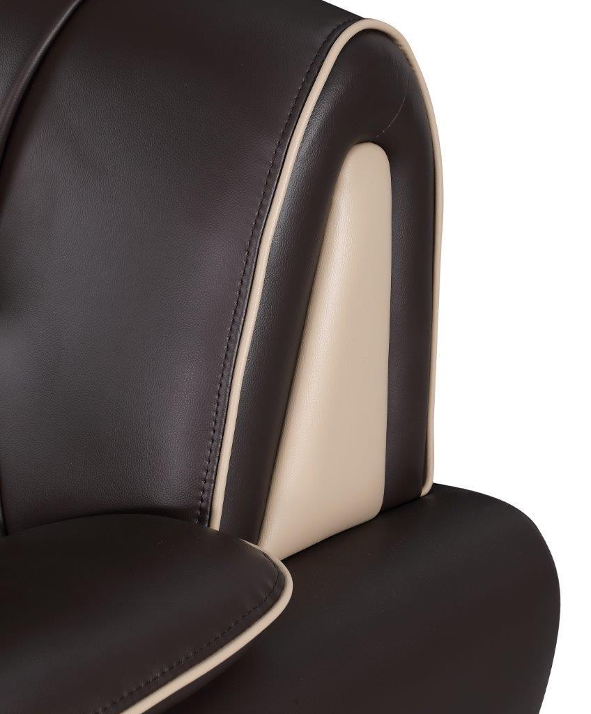 

    
 Photo  Contemporary Brown Premium Leather Match Sofa Set 2Pcs Global United 405
