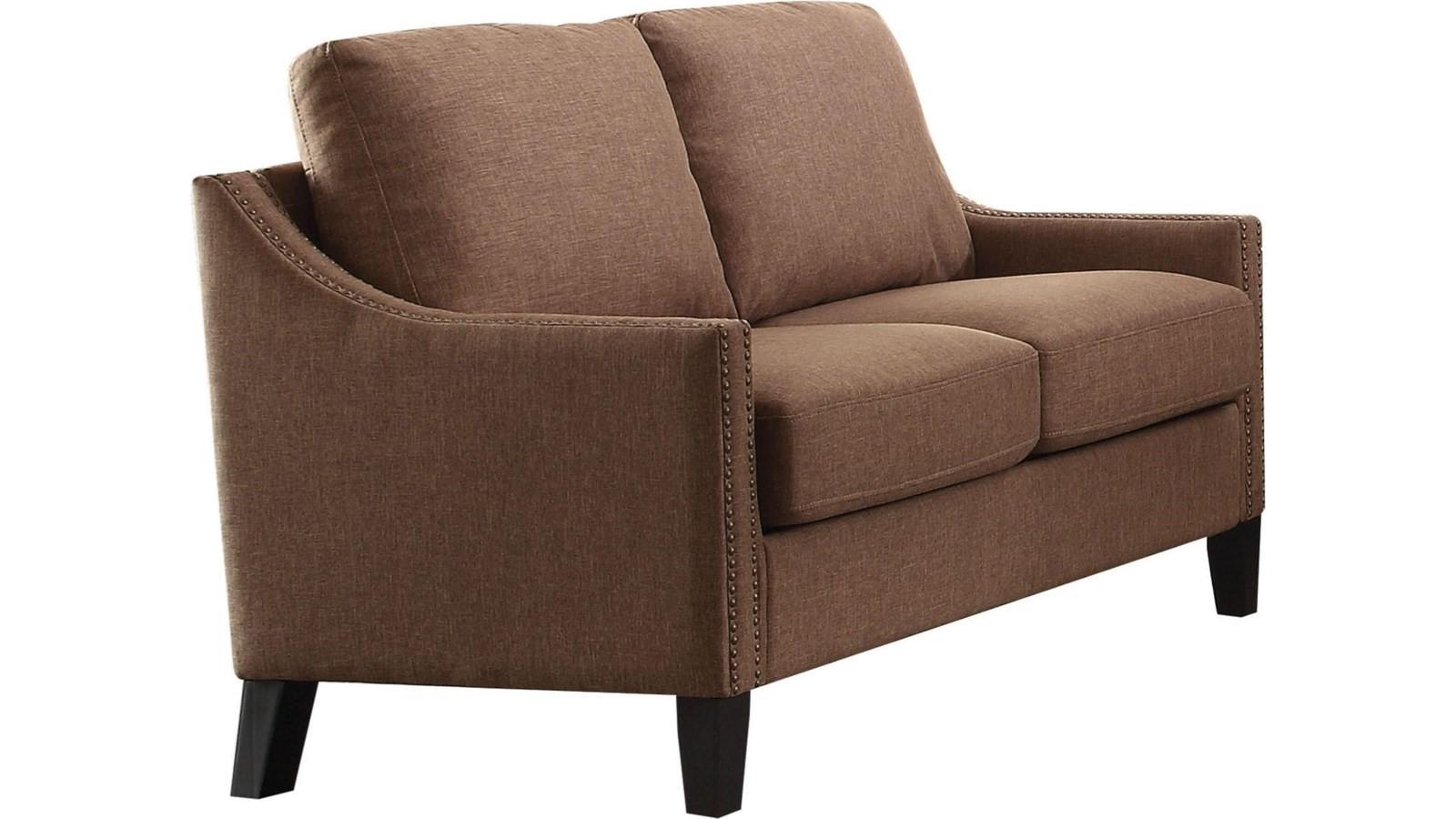 

    
Acme Furniture Zapata Sofa Loveseat and Chair Set Brown 53765-3pcs
