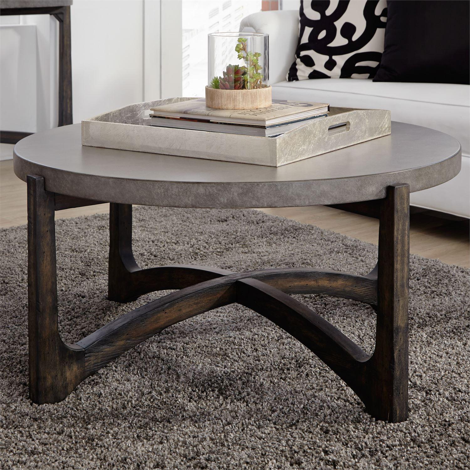 

    
Contemporary Brown Wood Coffee Table Set 3 PCS 292-OT-O3PCS Liberty Furniture
