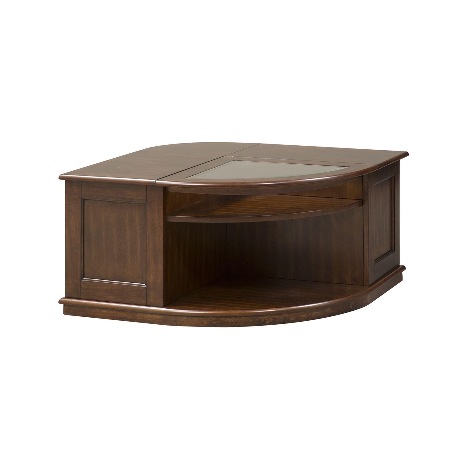 

    
Liberty Furniture Wallace  (424-OT) Coffee Table Coffee Table Brown 424-OT1010

