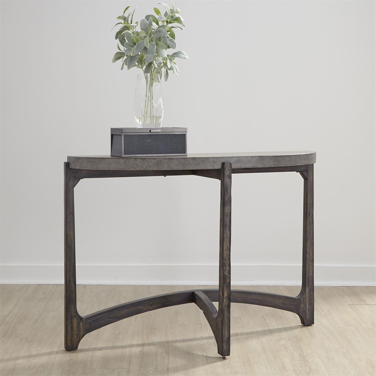 

    
Contemporary Brown Wood Console Table Cascade (292-OT) Liberty Furniture
