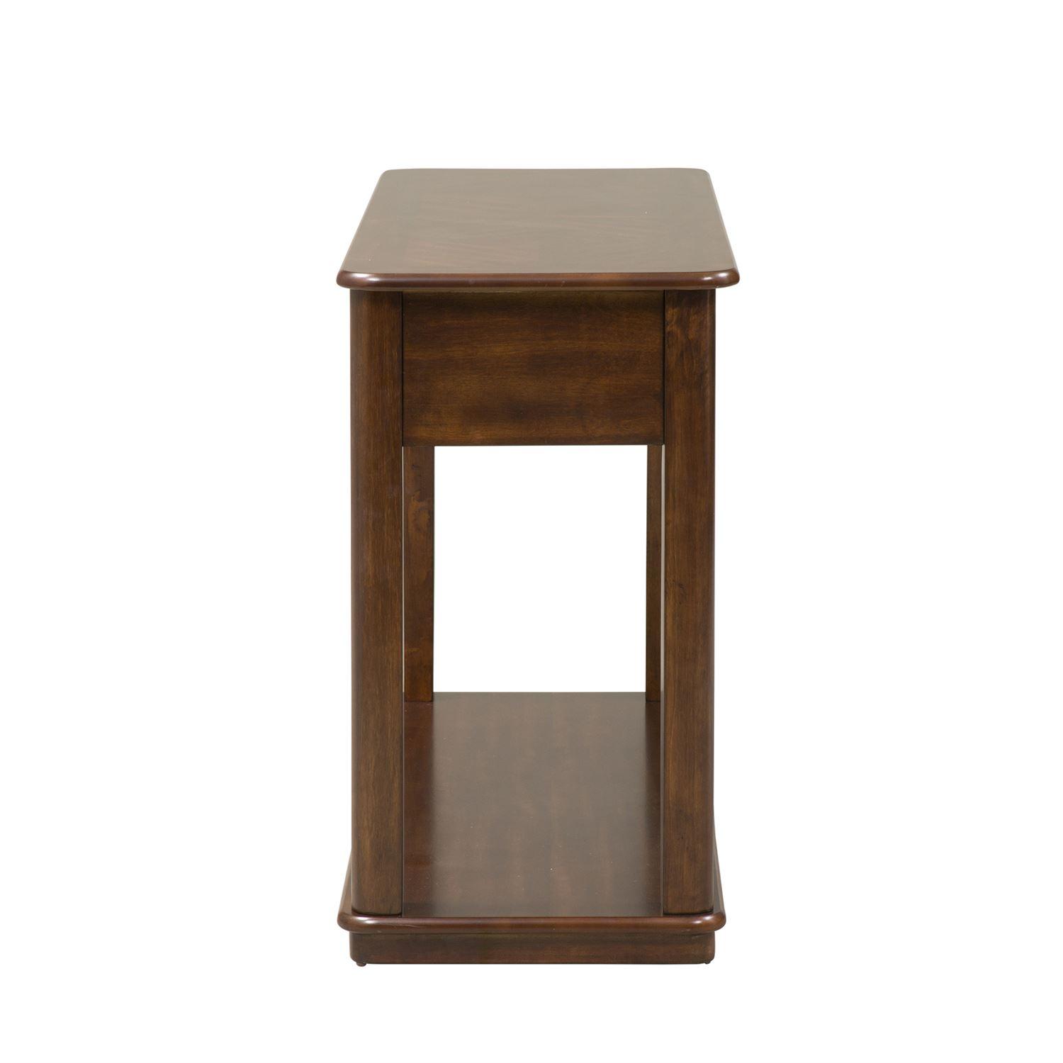 

    
424-OT1030 Contemporary Brown Wood Console Table Wallace (424-OT) Liberty Furniture
