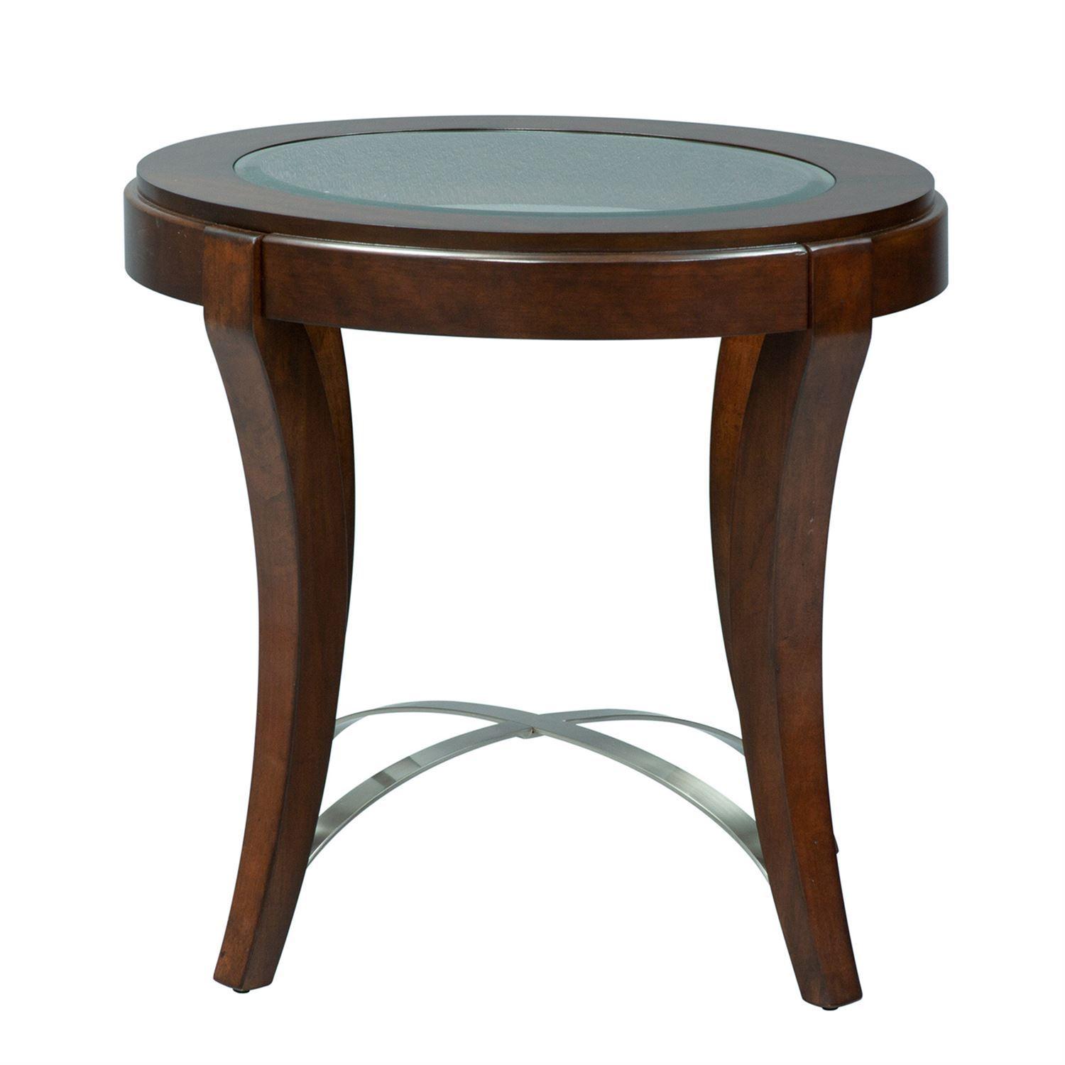 

    
Contemporary Brown Wood End Table Avalon 505-OT2020 Liberty Furniture
