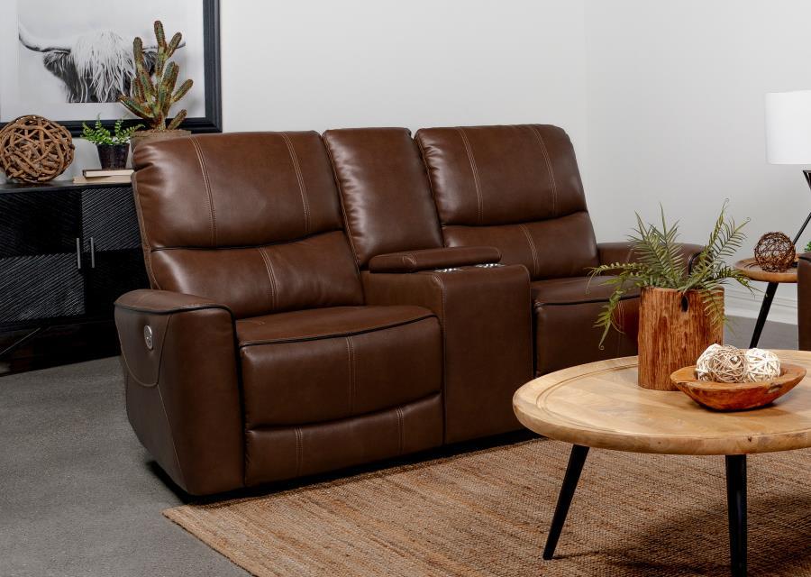 

                    
Coaster Greenfield Power Reclining Living Room Set 2PCS 610264P-S-2PCS Power Reclining Living Room Set Brown Leatherette Purchase 
