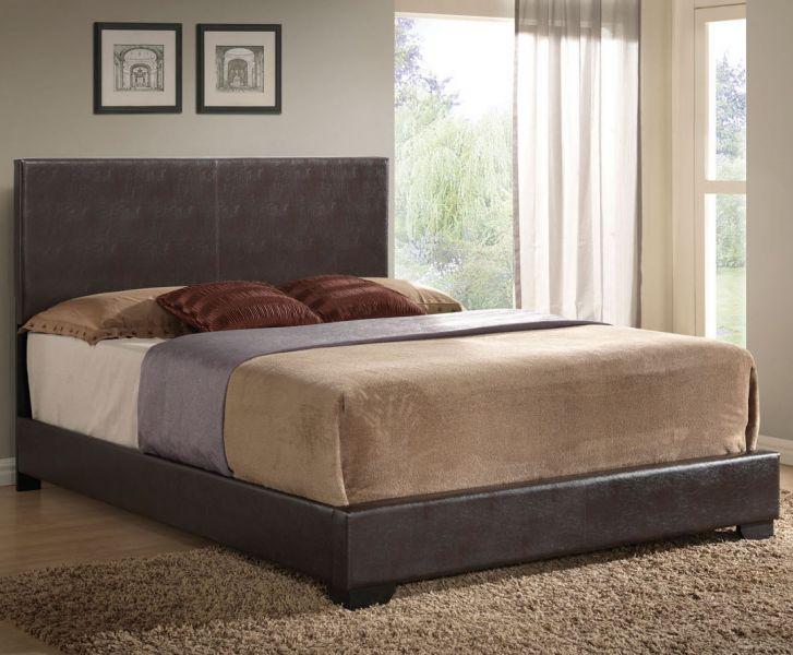 

    
Contemporary Brown Queen Bed by Acme Ireland III 14370Q
