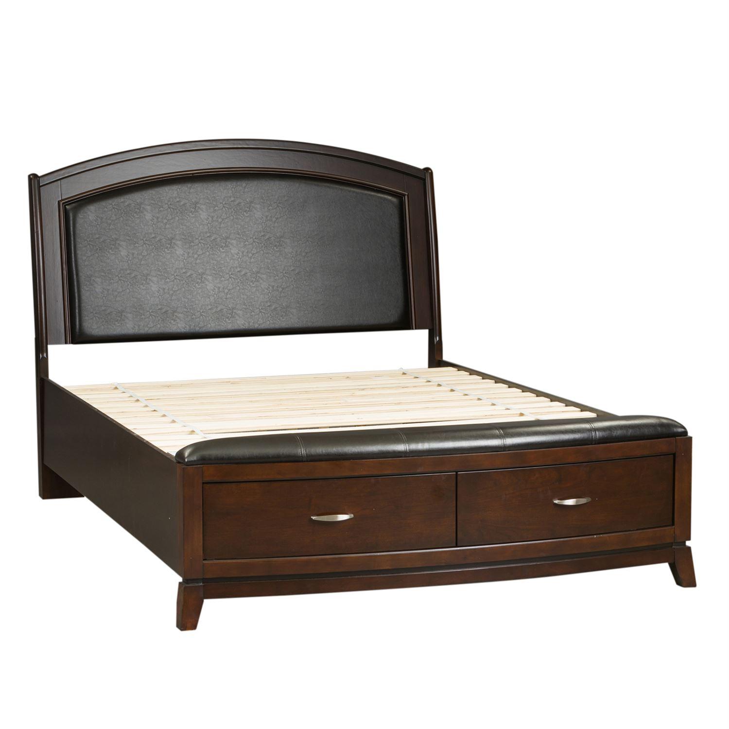 

    
Liberty Furniture Avalon  (505-BR) Storage Bed Storage Bed Brown 505-BR-QSB
