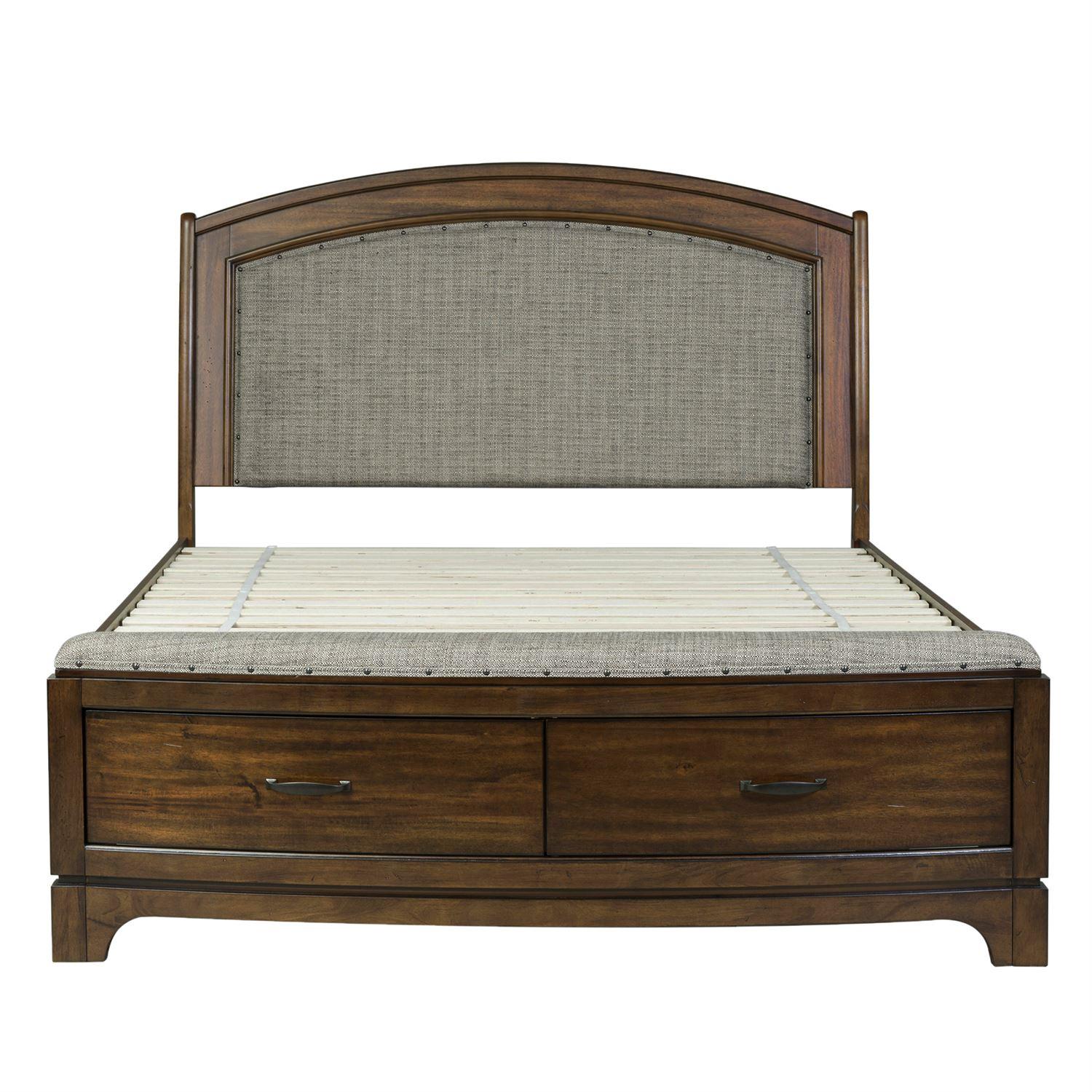 

    
Liberty Furniture Avalon  (705-BR) Storage Bedroom Set Storage Bedroom Set Brown 705-BR-QSBDMN
