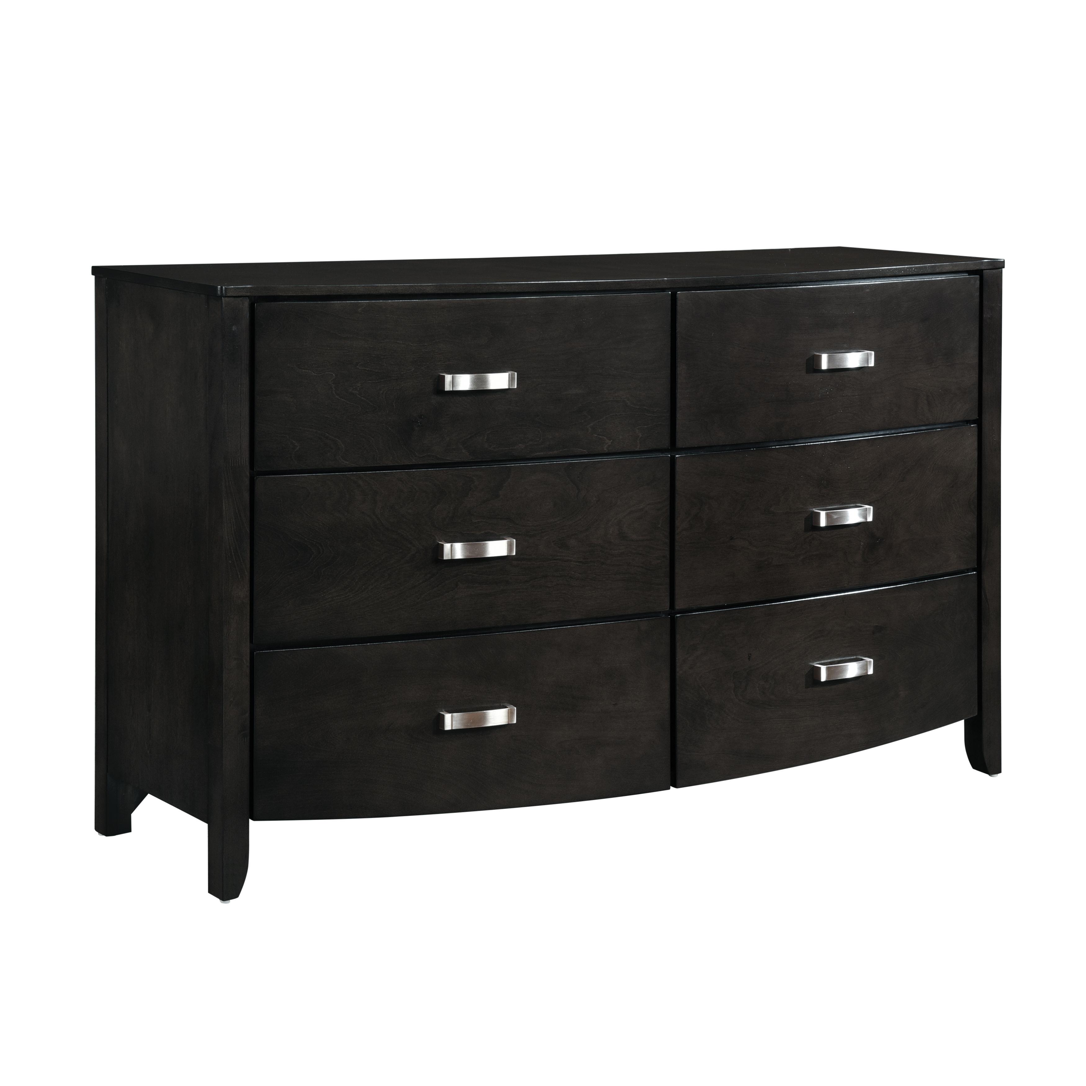 Contemporary Dresser 1737NGY-5 Lyric 1737NGY-5 in Gray 