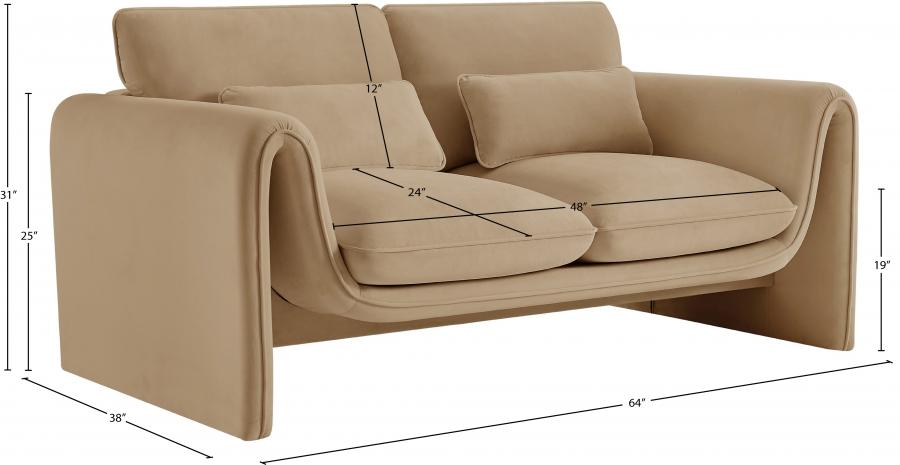 

    
199Camel-S-2PCS Contemporary Camel Engineered Wood Living Room Set 2PCS Meridian Furniture Sloan 199Camel-S-2PCS
