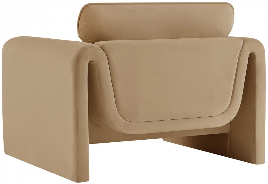

    
 Photo  Contemporary Camel Engineered Wood Living Room Set 3PCS Meridian Furniture Sloan 199Camel-S-3PCS
