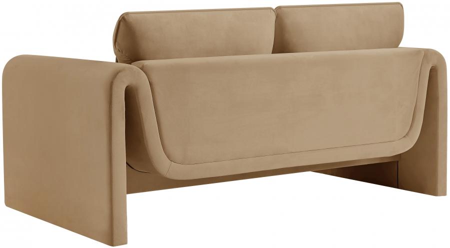 

        
53192929879898Contemporary Camel Engineered Wood Loveseat Meridian Furniture Sloan 199Camel-L

