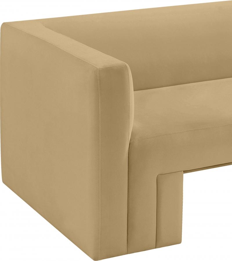 

    
665Camel-L Contemporary Camel Solid Wood Loveseat Meridian Furniture Henson 665Camel-L
