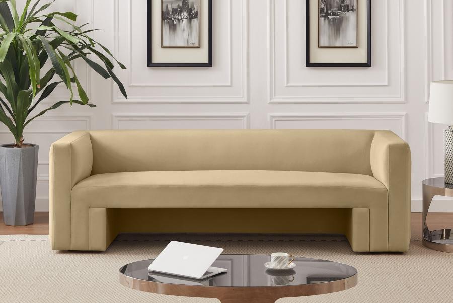 

    
Contemporary Camel Solid Wood Sofa Meridian Furniture Henson 665Camel-S

