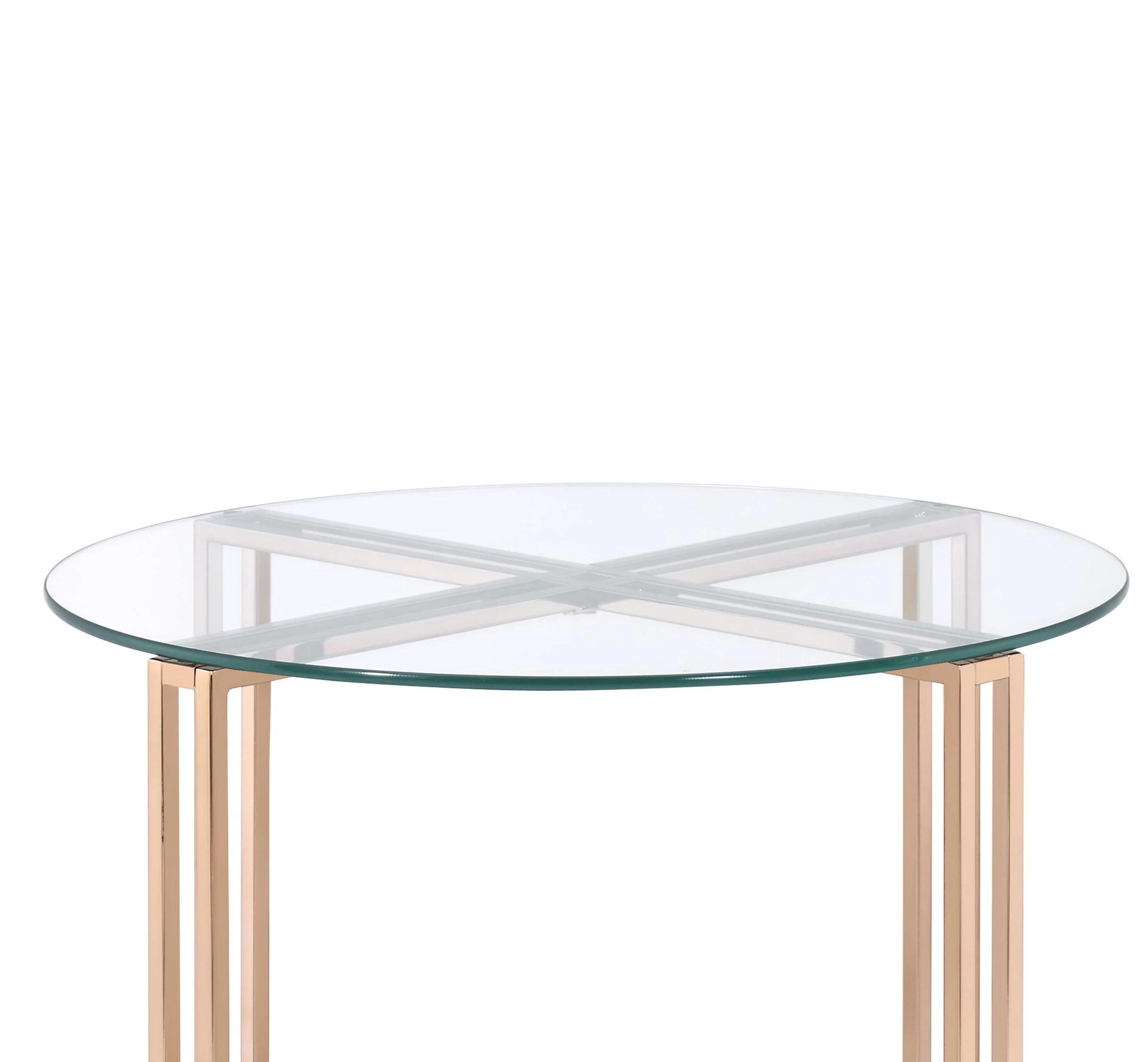 

    
Acme Furniture Veises End Table Champagne 82997

