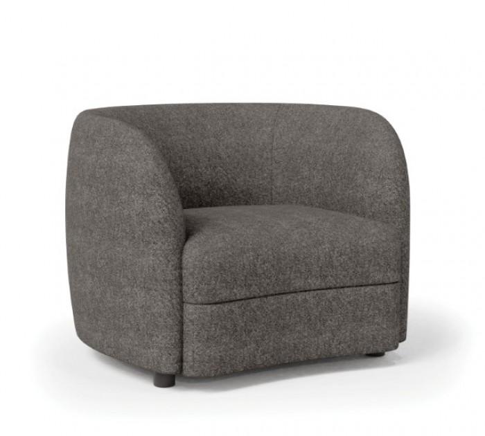 Contemporary Chair Versoix Chair FM61003GY-CH-C FM61003GY-CH-C in Charcoal Grey 