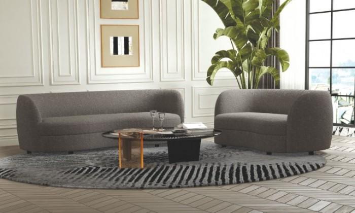 Furniture of America Versoix Living Room Set 2PCS FM61003GY-SF-S-2PCS Living Room Set