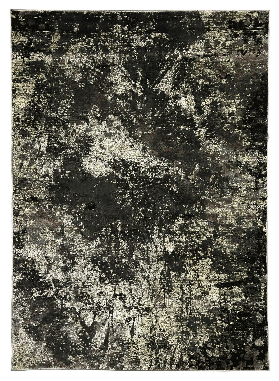 

    
Contemporary Charcoal Polyester 5' x 7'2" Area Rug Furniture of America RG5194-S Develi
