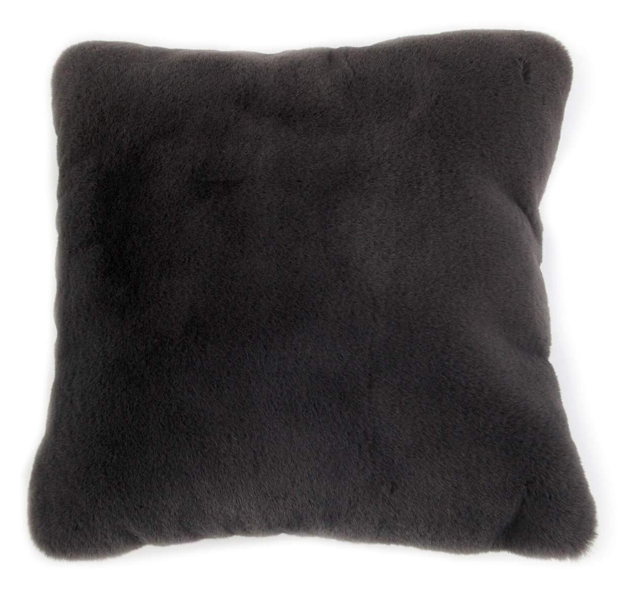 Contemporary Accent Pillow PL4140 Caparica PL4140 in Charcoal 