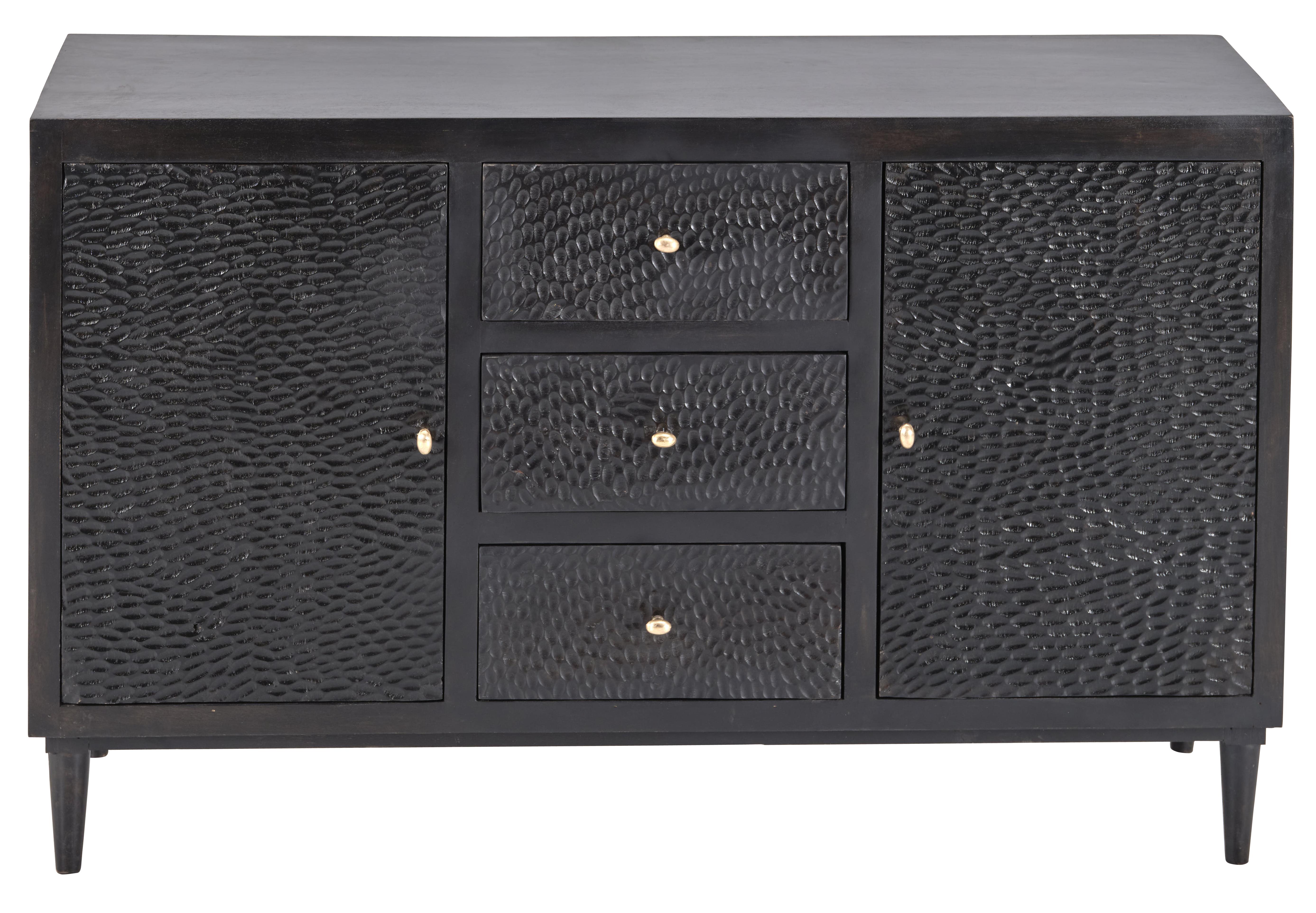 Contemporary Sideboard DYS-24207 Narissa DYS-24207 in Charcoal 