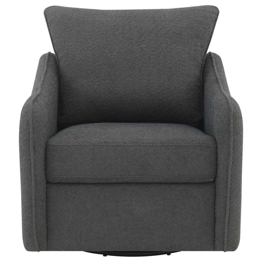 

        
Coaster Madia Swivel Glider Chair 903393-C Swivel Chair Charcoal Fabric 95192919898941
