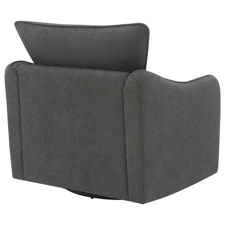 

    
 Order  Contemporary Charcoal Wood Swivel Glider Chair Coaster Madia 903393-C
