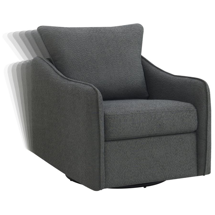 

    
Coaster Madia Swivel Glider Chair 903393-C Swivel Chair Charcoal 903393-C
