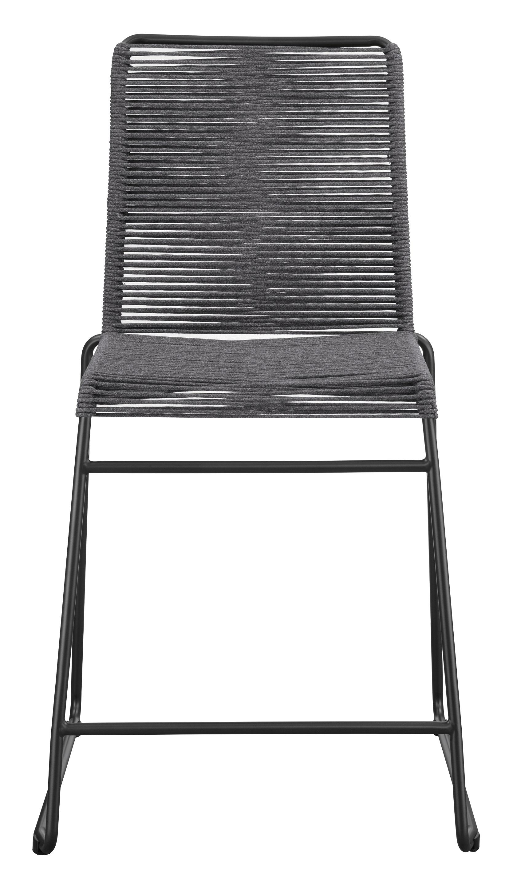 Contemporary Counter Height Stool Set 192063 192063 in Charcoal 