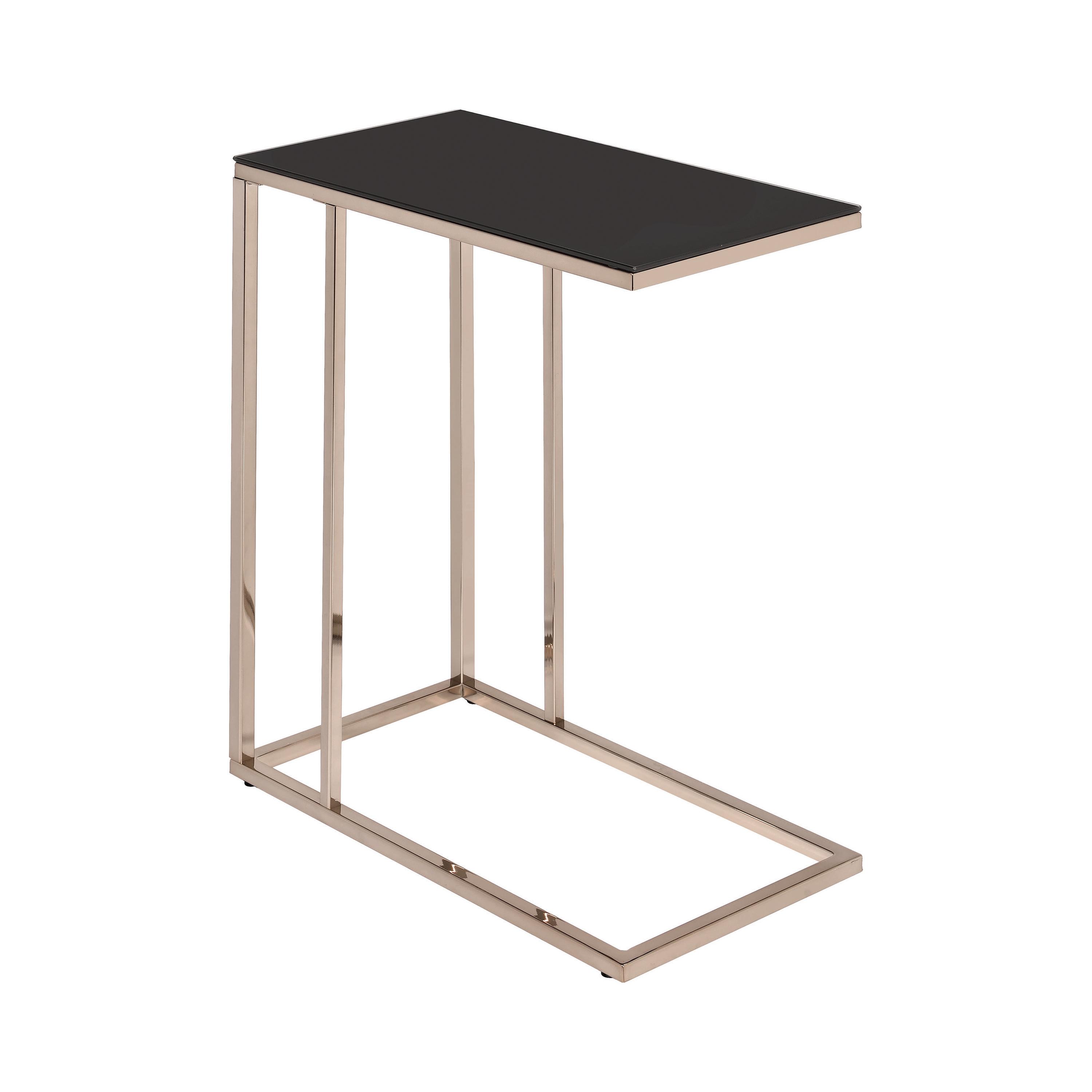 Contemporary Accent Table 902928 902928 in Black 