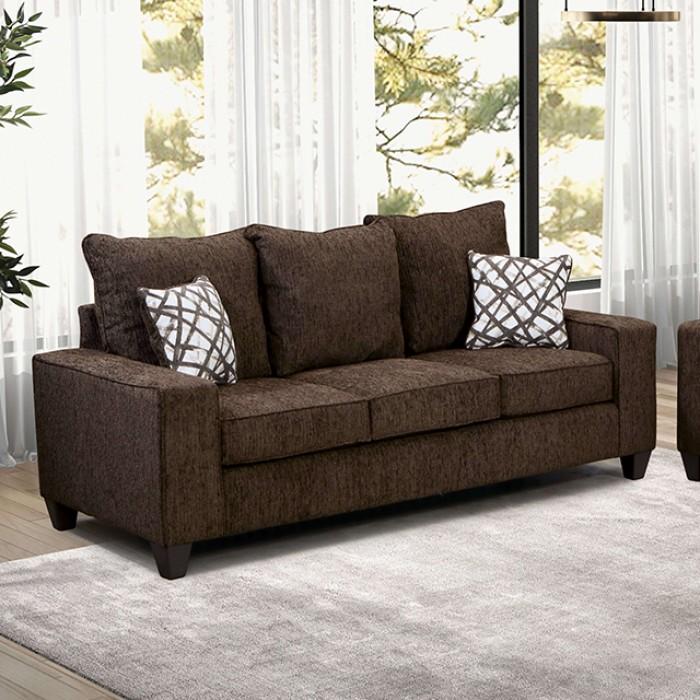 

    
Contemporary Chocolate Solid Wood Sofa Furniture of America West Acton SM7330-SF-S
