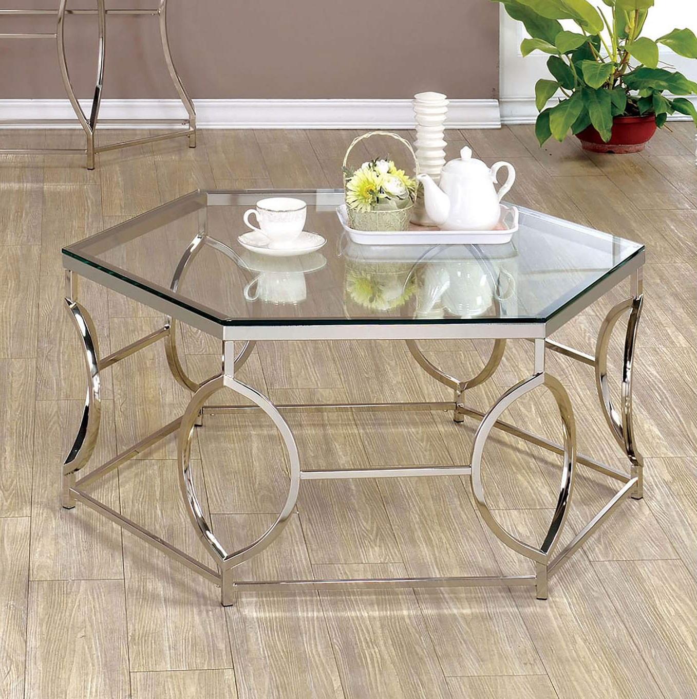 

                    
Furniture of America CM4160C-3PC Zola Coffee Table and 2 End Tables Chrome  Purchase 

