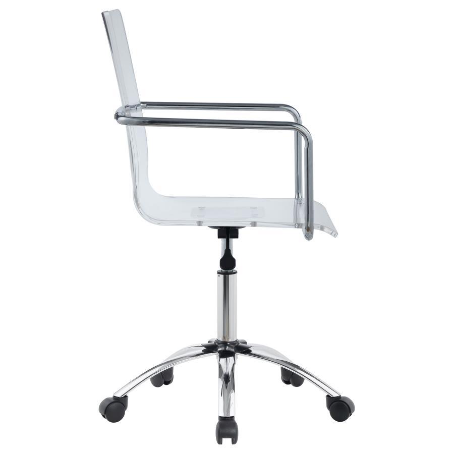 

                    
Coaster 801436 Amaturo Office Chair Clear  Purchase 
