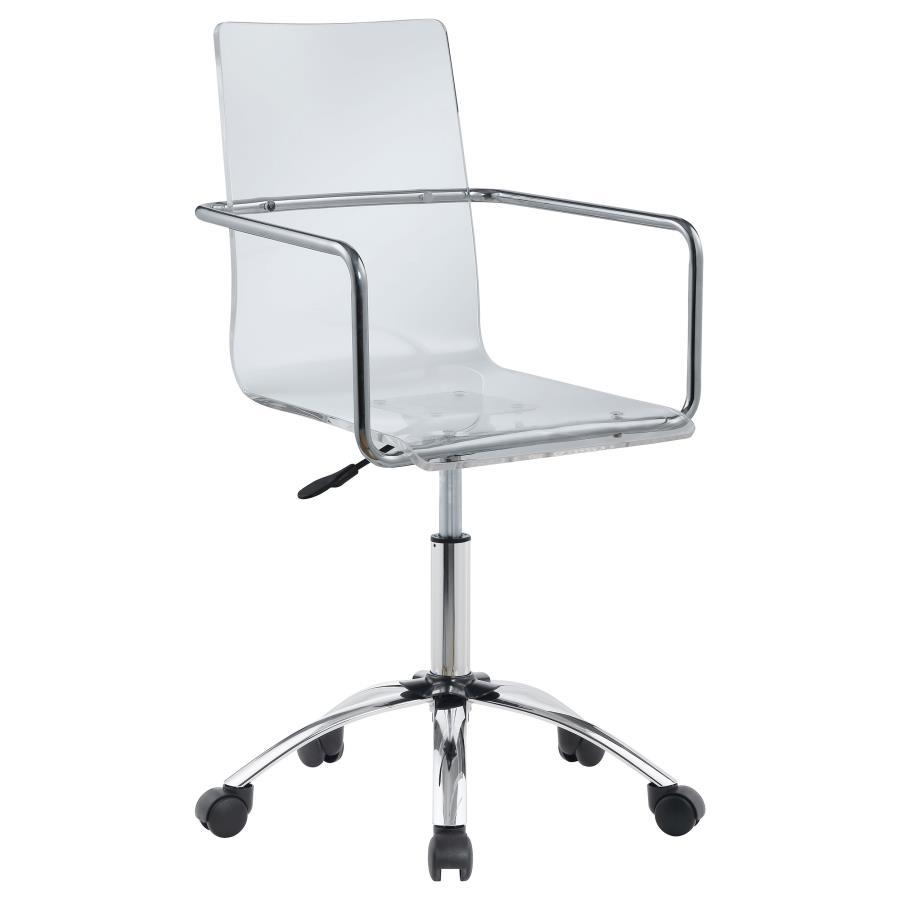 

    
Coaster 801436 Amaturo Office Chair Clear 801436

