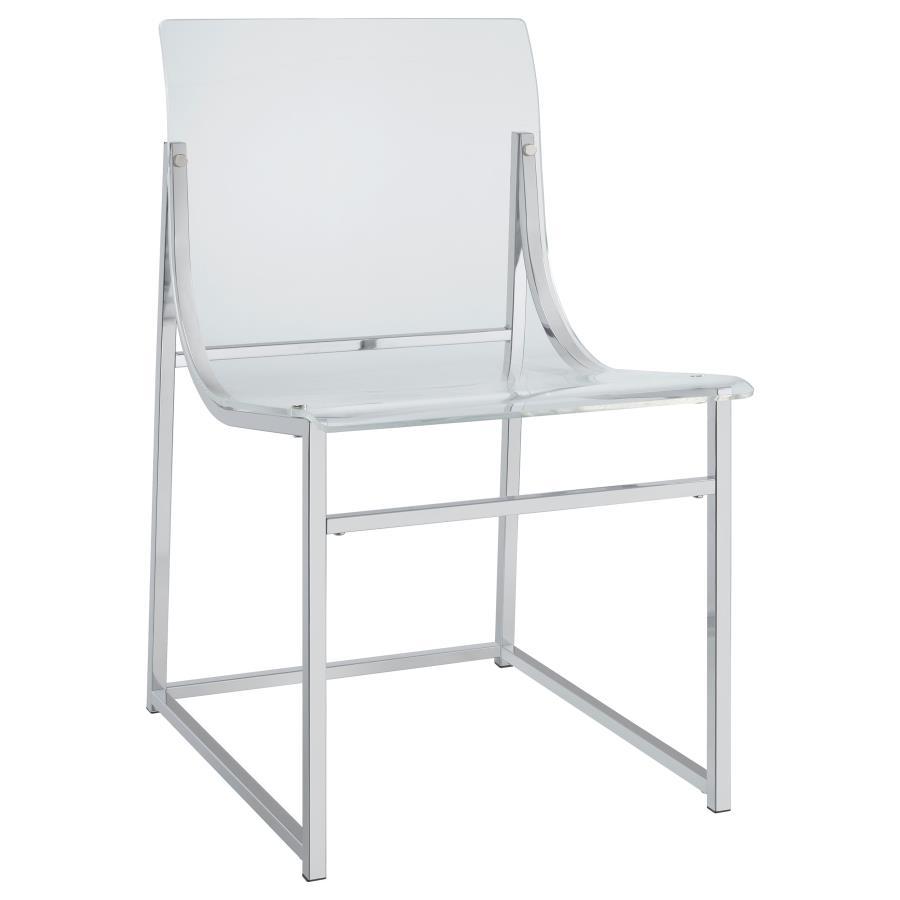 

        
Coaster Adino Side Chair Set 2PCS 121182-2PCS Side Chair Set Chrome/Clear  65151919829298
