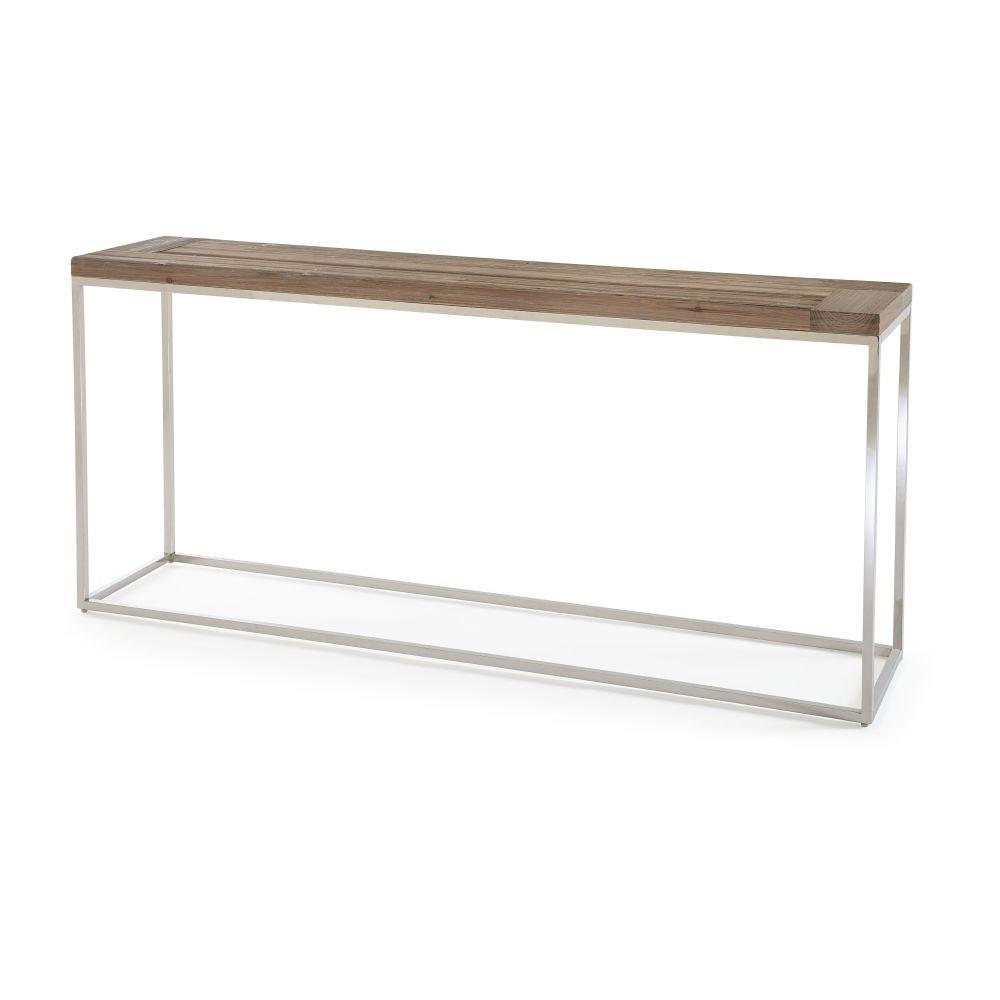

    
Contemporary Console Table with Reclaimed Wood Top ACE by Modus Furniture
