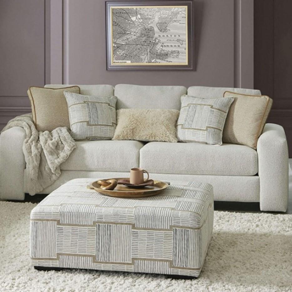 

    
Furniture of America Cochrane Sofa SM5120-SF-S Sofa Cream/Beige SM5120-SF-S
